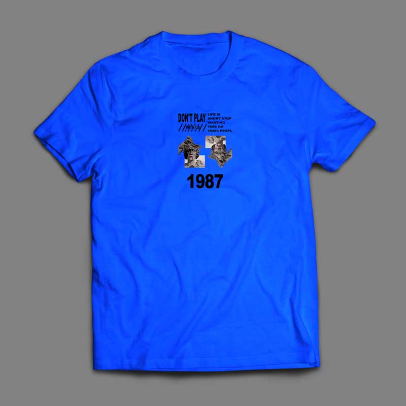 تیشرت نخ پنبه یکرو کدm7064 - Image 3